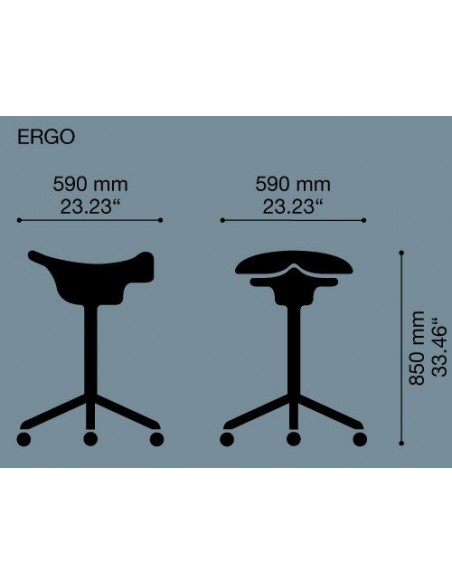 ERGO HAIRSTYLE STOOL
