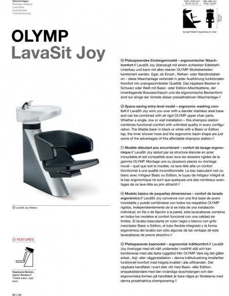 BAC A SHAMPOING OLYMP LAVASIT JOY