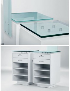 COMPTOIR DE RECEPTION OLYMP MODULO COIFFURE 2