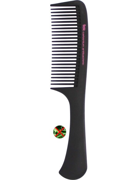 PEIGNE démêloir CARBONE ANTIBACTERIC