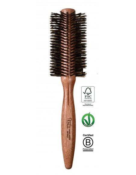 ROUND BRUSH MAHOGANY TEK PROFESSIONAL 60 mm