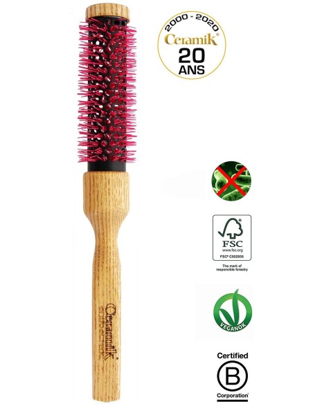 BROSSE CERAMIK ANTIBACTERIC OXYGENE NATURAL PRODUIT ORIGINAL 24 mm CERAMIK