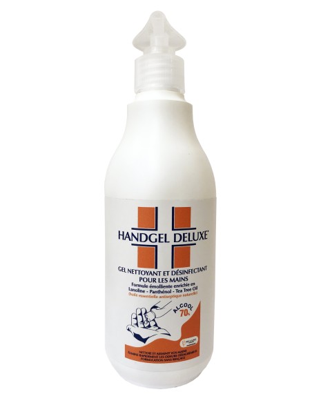 GEL HYDROALCOOLIQUE 500 ml HANDGEL DELUXE