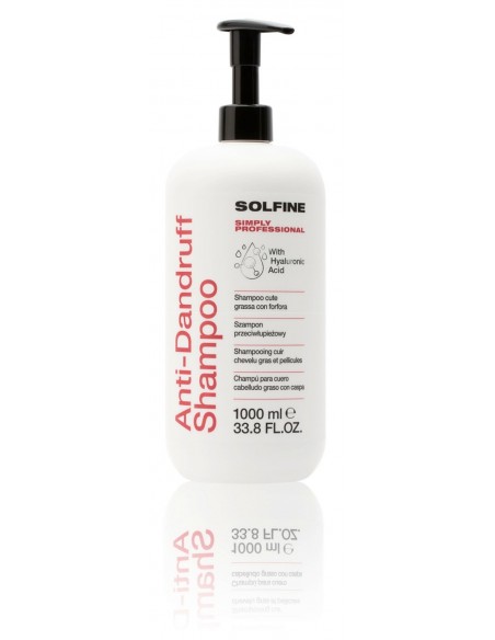 Shampoo ANTI-DANDRUFF 1000 ml Solfine Oily scalp and dandruff