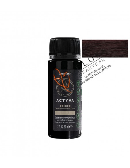 ACTYVA COLORO n°5.5 chatain clair rouge 60 ml