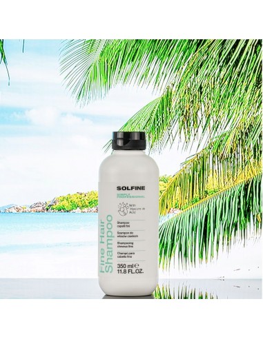 SHAMPOING FINE HAIR Solfine Cheveux Fins sans SLS SLES 350 ml