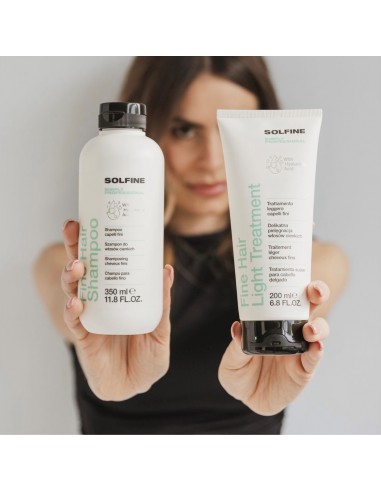 SHAMPOO FINE HAIR Solfine Fine Hair without SLS SLES