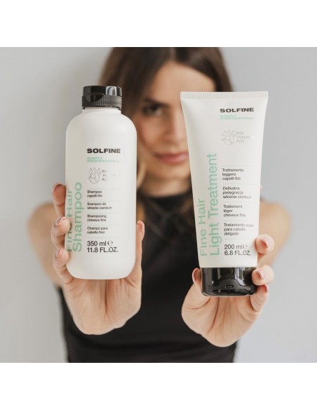 SHAMPOO FINE HAIR Solfine Fine Hair without SLS SLES