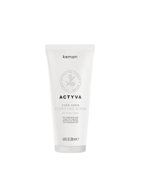 CUTE SANA CLARIFYING SCRUB ACTYVA 200 ml & HEAD SPA