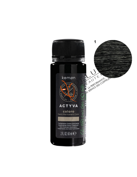 ACTYVA COLORO n°1 Black 60 ml
