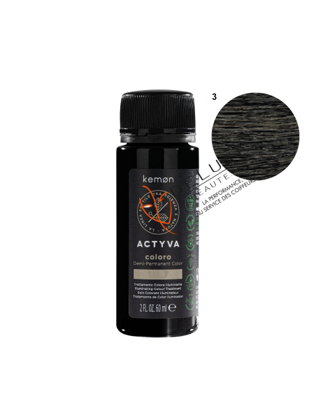 ACTYVA COLORO n°3 dark chestnut 60 ml
