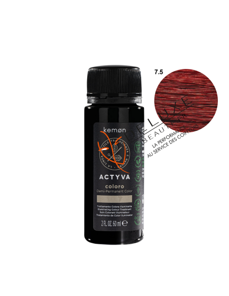 ACTYVA COLORO n°7.5 blond rouge 60 ml