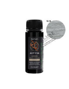 ACTYVA COLORO n°10.18 blond platine cendré perle 60 ml