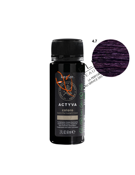 ACTYVA COLORO n°4.7 purple chestnut 60 ml