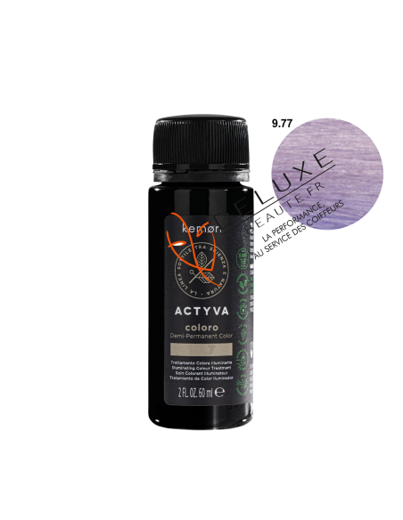 ACTYVA COLORO n°9.77 very light blonde intense purple 60 ml
