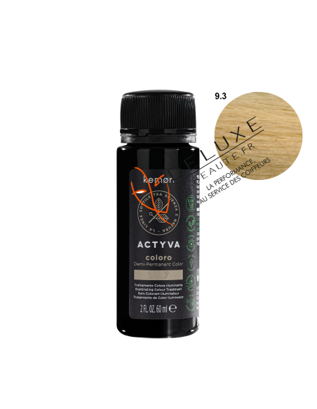 ACTYVA COLORO n°9.3 blond très clair doré 60 ml