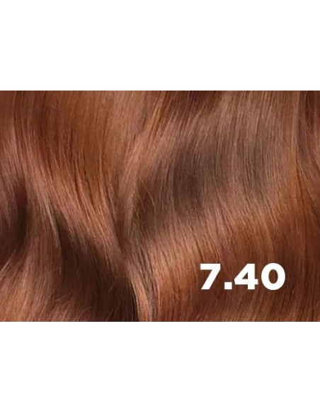 COLORATION SOLFINE - BLOND FONCE CUIVRE  N° 7 . 40 - 100 ml