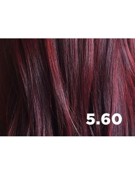 COLORATION SOLFINE - CHATAÏN CLAIR ROUGE PROFOND  N ° 5 . 60 - 100 ml