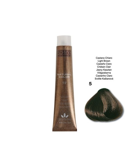 COLORATION SOLFINE - CHÂTAIN CLAIR N° 5 - 100 ml