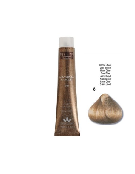 COLORATION SOLFINE - BLOND CLAIR N° 8 - 100 ml