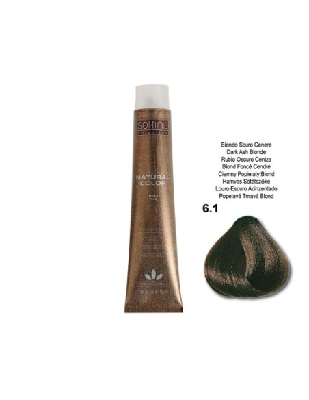COLORATION SOLFINE - BLOND FONCE CENDRE N° 6 . 1 - 100 ml