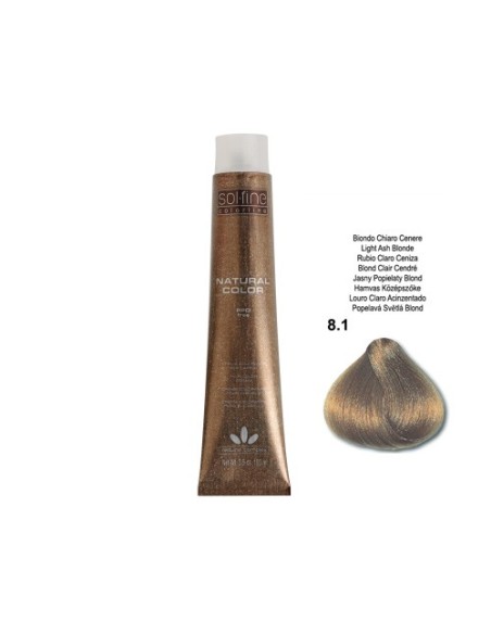 COLORATION SOLFINE - BLOND CLAIR CENDRE N° 8 . 1 - 100 ml