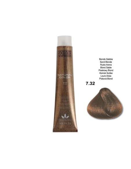 COLORATION SOLFINE - BLOND SABLE  N° 7 . 32 - 100 ml