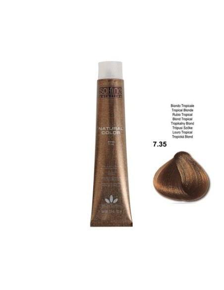 COLORATION SOLFINE - BLOND TROPICAL  N° 7 . 35 - 100 ml