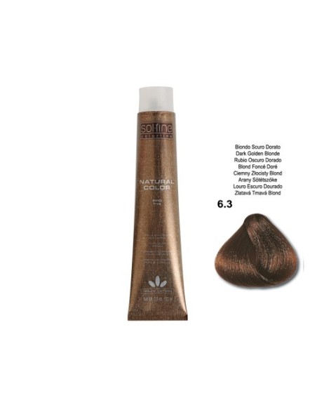 COLORATION SOLFINE - BLOND FONCE DORE  N° 6 . 3 - 100 ml
