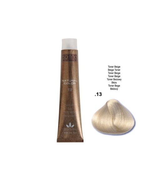 COLORATION SOLFINE - TONER BEIGE  N ° . 13 - 100 ml