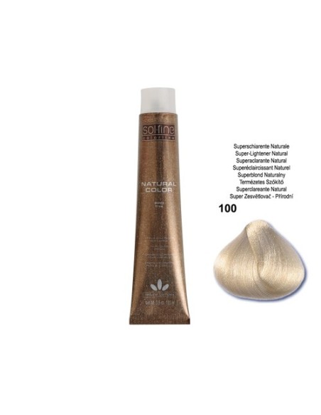 COLORATION SOLFINE - SUPER ECLAIRCISSANT NATUREL  N ° 100 - 100 ml