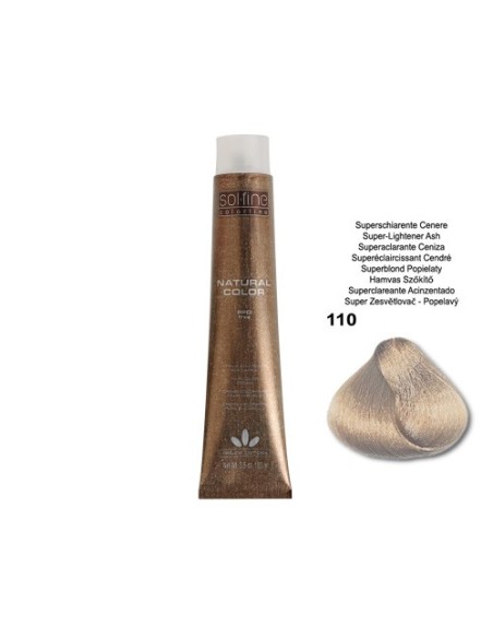 COLORATION SOLFINE - SUPER ECLAIRCISSANT CENDRE  N ° 110 - 100 ml