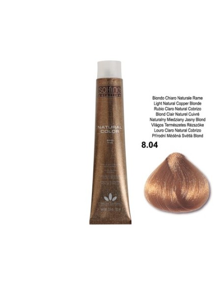 COLORATION SOLFINE - CHATAÏN CLAIR ACAJOU  N ° 5 . 5 - 100 ml