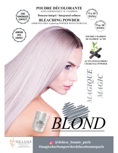 POUDRE DECOLORANTE MAGIQUE Sans Ammoniaque LOVE BLOND Au Charbon 500g 2