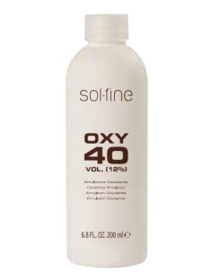 EMULSION OXYDANTE 200 ml SOLFINE 40 VOL