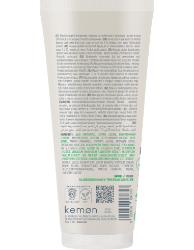 MASQUE ACTYVA DISCIPLINA 200 ml Cheveux Frisés, Bouclés et Crépus