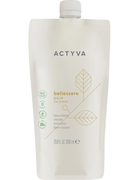 BAUME ACTYVA BELLESSERE 1000 ml (Cheveux et Corps) Recharge Bac