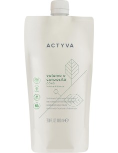 ACTYVA VOLUME E CORPOSITA CONDITIONER 1000 ml (Cheveux Fins) Recharge Bac