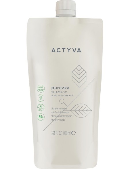 SHAMPOING ACTYVA PUREZZA 1000 ml (Anti-Pelliculaire) Recharge Bac
