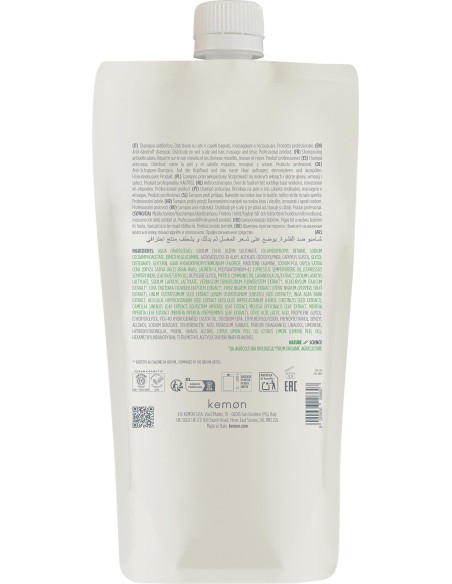 SHAMPOING ACTYVA PUREZZA 1000 ml (Anti-Pelliculaire) Recharge Bac