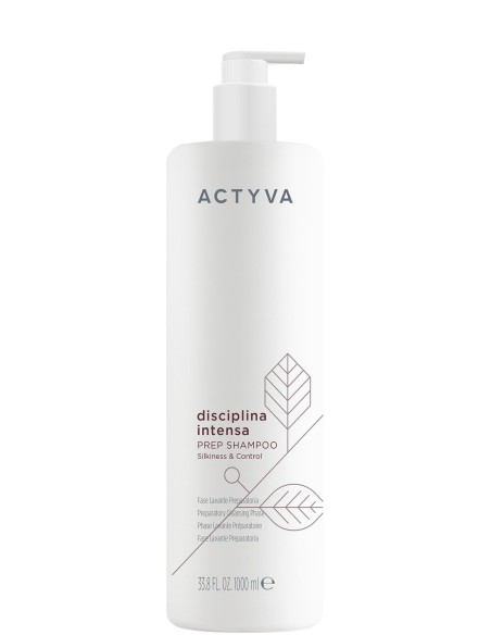 SHAMPOING ACTYVA PREP INTENSA DISCIPLINA 1000 ml Cheveux Frisés, Bouclés et Crépus