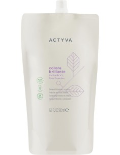 SHAMPOING ACTYVA COLORE BRILLANTE 500 ml Recharge (Cheveux Colorés)