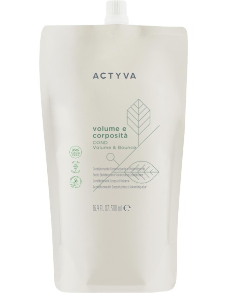 ACTYVA VOLUME E CORPOSITA CONDITIONER 500 ml Recharge (Cheveux Fins)
