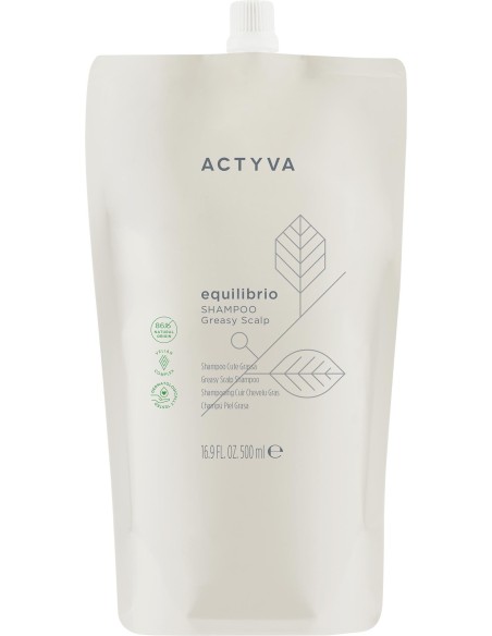 SHAMPOING ACTYVA EQUILIBRIO 500 ml (Anti-Sébum)  Recharge