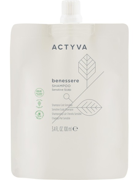 SHAMPOING ACTYVA BENESSERE 100 ml Voyage (Cuir Chevelu Sensible)