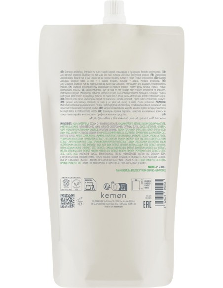 SHAMPOING ACTYVA PUREZZA 500 ml (Anti-Pelliculaire) Recharge