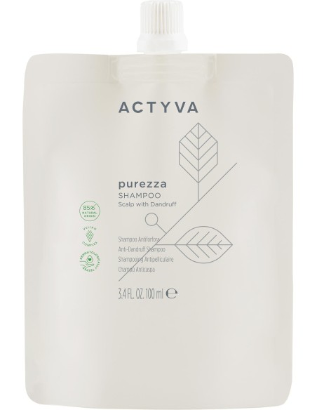 SHAMPOING ACTYVA PUREZZA 100 ml Voyage (Anti-Pelliculaire)