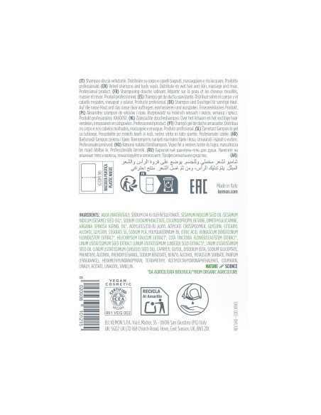 EASY SNAP SHAMPOING ACTYVA BELLESSERE 12 ml  (Cheveux & Corps)