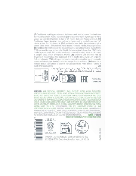 EASY SNAP ACTYVA NUTRIZIONE CONDITIONER 12 ml (Cheveux Secs)