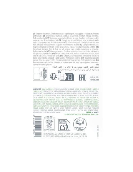 EASY SNAP SHAMPOING ACTYVA NUOVA FIBRA RECONSTRUCTEUR 12 ml